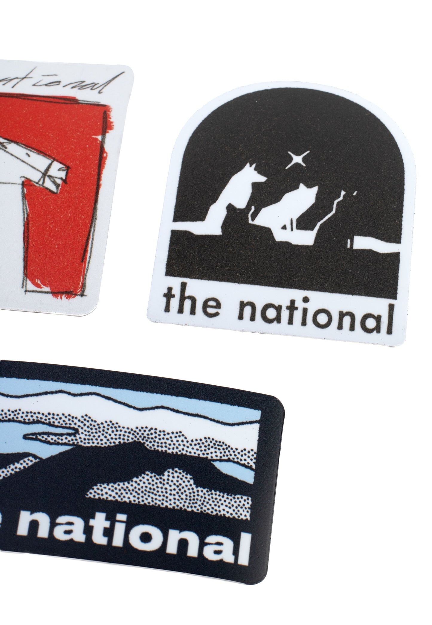 The National - Horse Rider, Cloud Mountain and Wolf Pack - Magnet Set | Neutral-Image