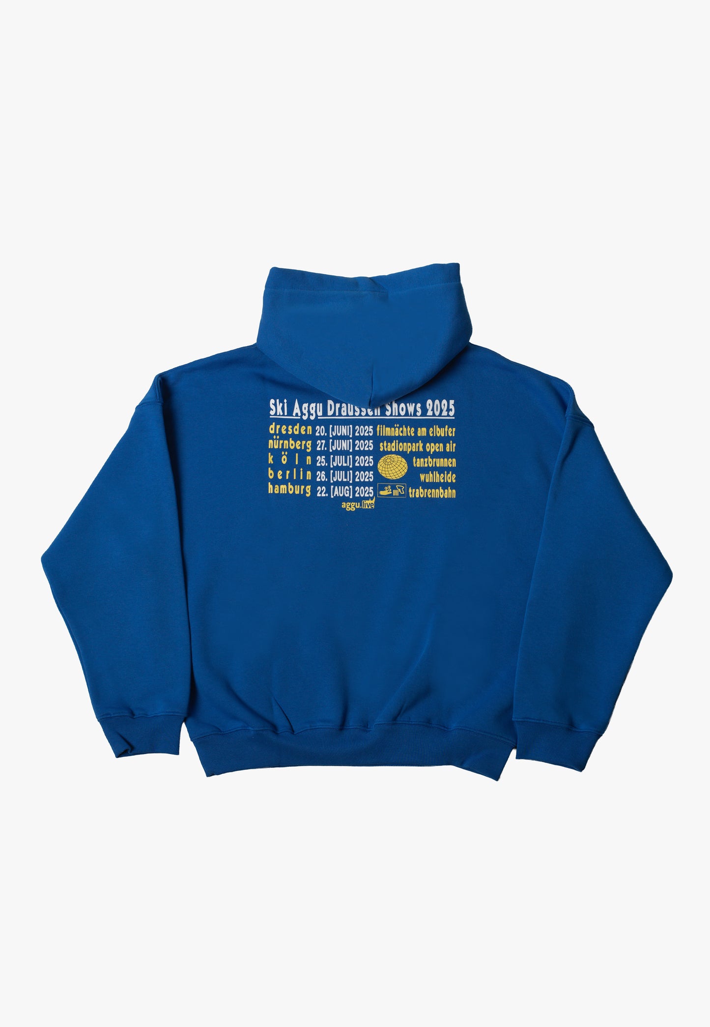 Ski Aggu - AGGU! Royal - Hoodie | Men-Image